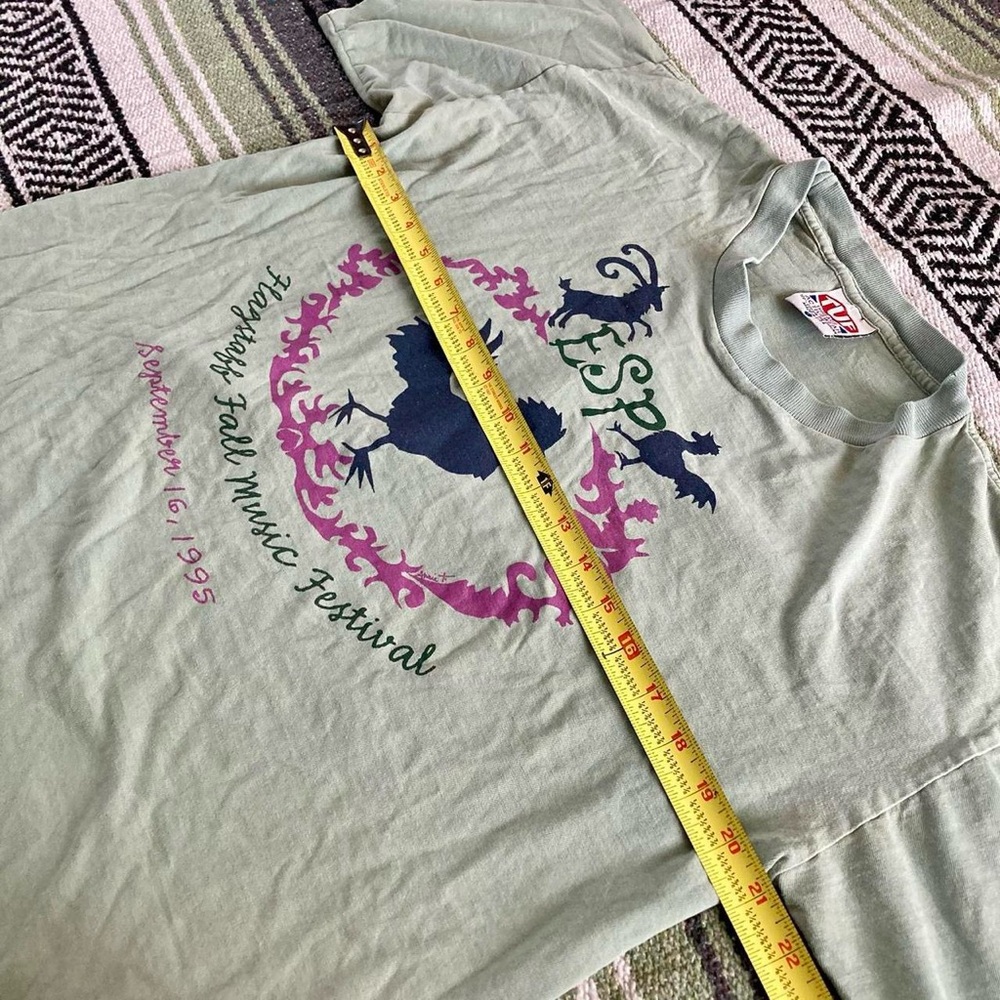 Vintage 1995 flagstaff AZ fall music festival single stitch t shirt - Picture 3 of 8